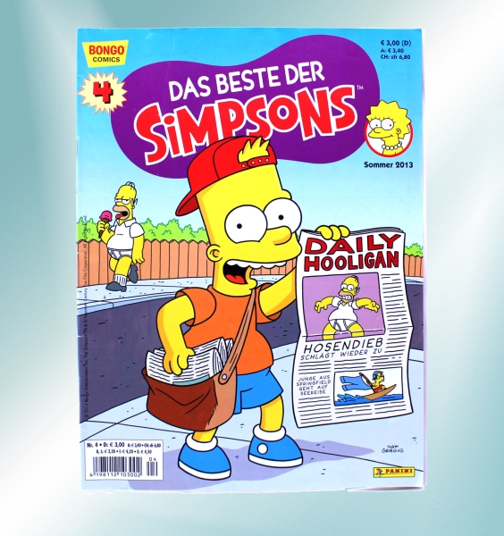 Das Beste der Simpsons Comic Nr. 4 von Panini Comics